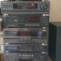 impianto stereo hi-fi kenwood