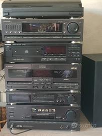 impianto stereo hi-fi kenwood