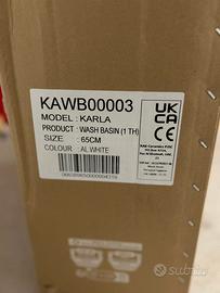 Lavandino Karla RAC Ceramics 65cm bianco (white)