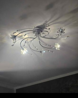 Lampadario + abat jour 
