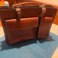 Borsa cartella uomo in vera pelle