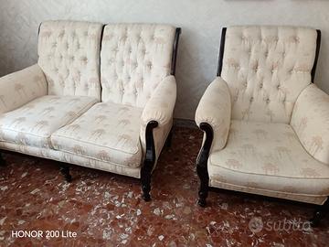 DIVANO 2 POSTI + 2 POLTRONE