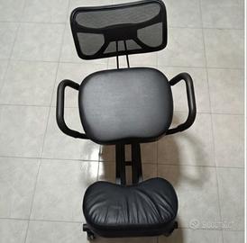 Sedia ergonomica da ufficio/posturale (come nuova)