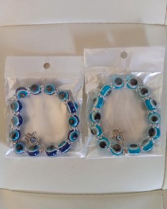 braccialetti portafortuna malocchio