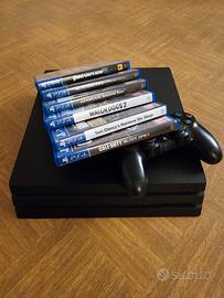 PlayStation 4 Pro + Controller + 6 Giochi