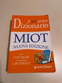 Dizionario Italiano MIOT Il mio primo bambini scuola elementare