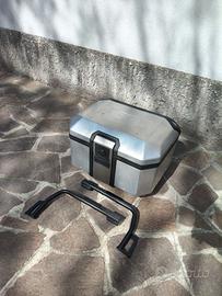 Valigia moto shad Terra TR47 Alluminio + telaio