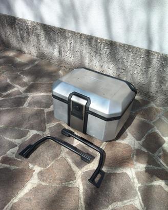 Valigia moto shad Terra TR47 Alluminio + telaio