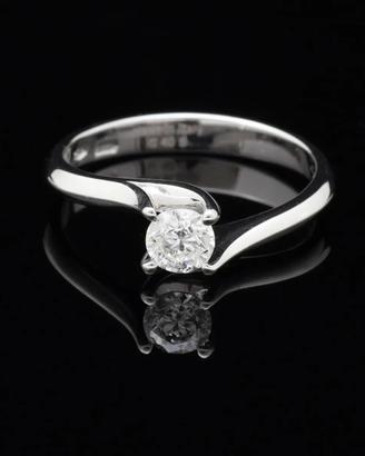DDGIOIELLI SOLITARIO ORO 18KT BRILLANTE 0.40 CT