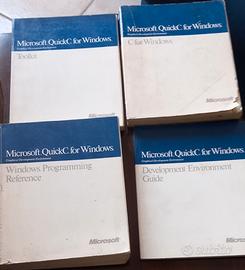 Vintage Microsoft Quick C software manual
