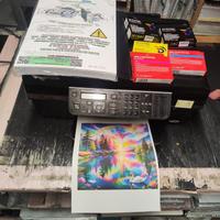 STAMPANTE EPSON BX300F + 100 CARTONCINO + 5 CARTU