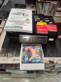 STAMPANTE EPSON BX300F + 100 CARTONCINO + 5 CARTU