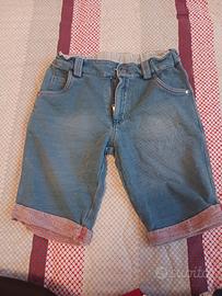 Pantaloncini celesti marca Melby anni 8