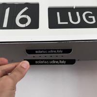 targhetta per orologio Solari Udine Dator 10