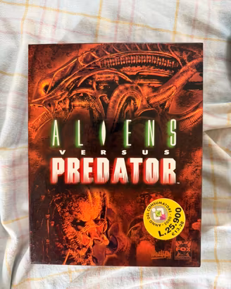 Aliens vs Predator PC Big Box vintage videogioco