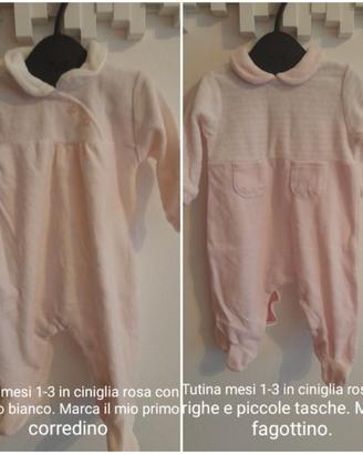 Abbigliamento neonata mesi 0-3