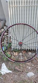 Coppia Ruote Bici da Corsa Mavic e Shimano RS
