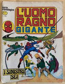 Fumetto L'uomo ragno gigante nr.7 1977 gennaio