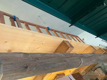 SOPPALCO IN LEGNO PER GARAGE