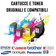 Cartucce stampanti e toner di vari marchi NUOVI
