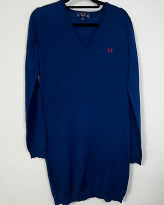 Vestito fred perry blu s/m