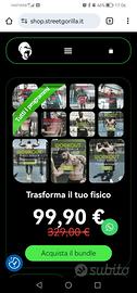 Calisthenics Bundle Allenamento Street Gorilla
