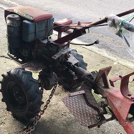 Motozappa con carrello