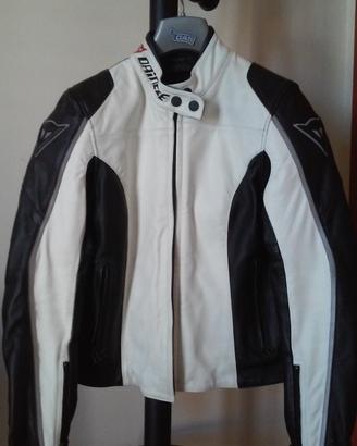 Giacca da moto in pelle, Dainese 44, Donna