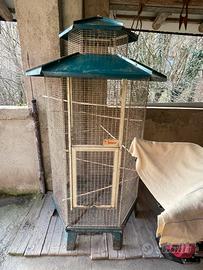 voliera per uccelli grande da esterno