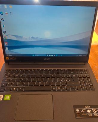 Notebook Acer Aspire 3 PC portatile.
