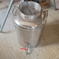 Tanica olio vino 50 litri inox