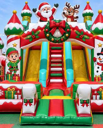 Scivoli Gonfiabili Natalizi per Christmas Town