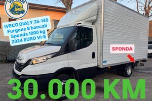 IVECO DAILY 35-140 FURGONE CON SPONDA 30,000KM