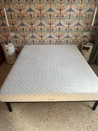 Rete ortopedica e materasso matrimoniale