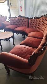 Salotto completo stile barocco
