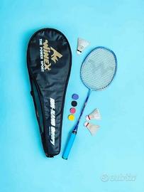 Kit racchetta badminton