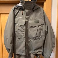 Giacca pesca a mosca simms freestone