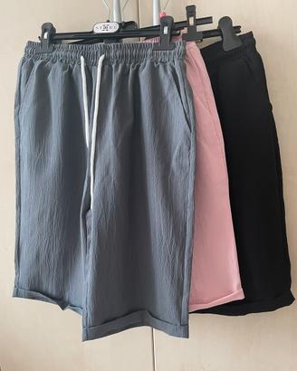 Tris pantaloncini estivi taglia M