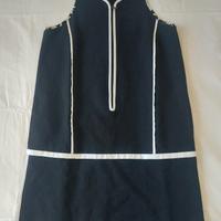 vestito Sportmax Code nero.Tubino.Zip