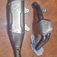 Ktm 250 sx-f akrapovic completa