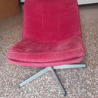 Poltrona salotto in velluto