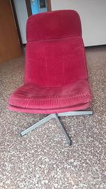 Poltrona salotto in velluto