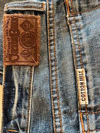jeans Cotton Belt taglia 46 (size 32)