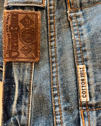 jeans Cotton Belt taglia 46 (size 32)