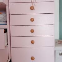 Lettino, fasciatoio e cassettiera Ikea Myllra