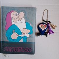 Diario "I Sette Nani" 2016 e Ciondolo di Brontolo 