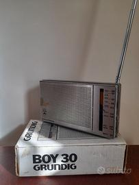 Radio Grundig Boy 30 originale anni 80 tascabile