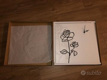 Orologio da parete Idettagli Wall clock rosa(nuovo