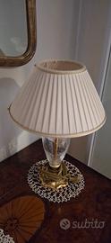 Lampada da tavolo vintage  vetro Murano