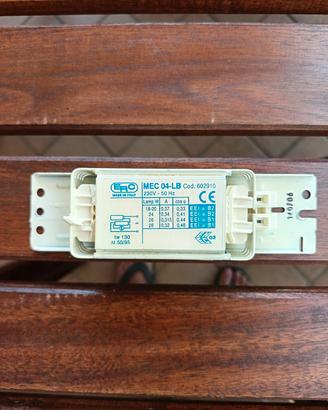 Reattore ERC MEC 04-LB per Lampade neon fluorescen